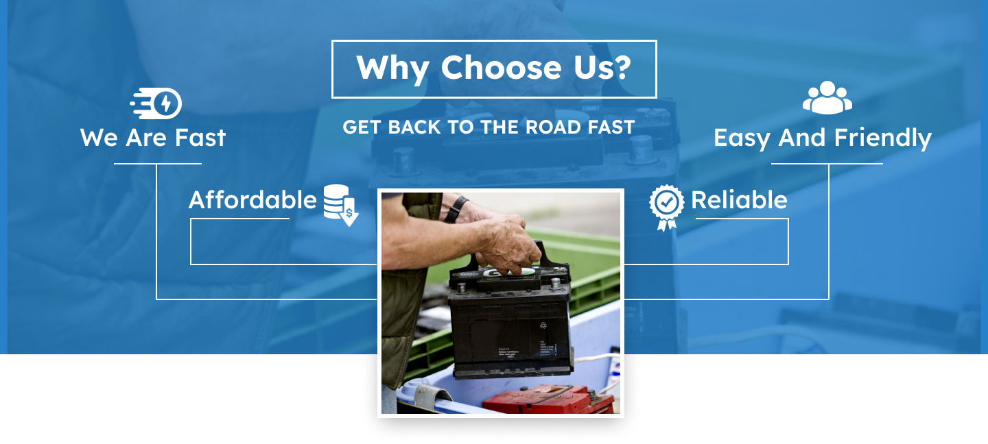 Why choose us – fast, affordable, reliable, easy and friendly service